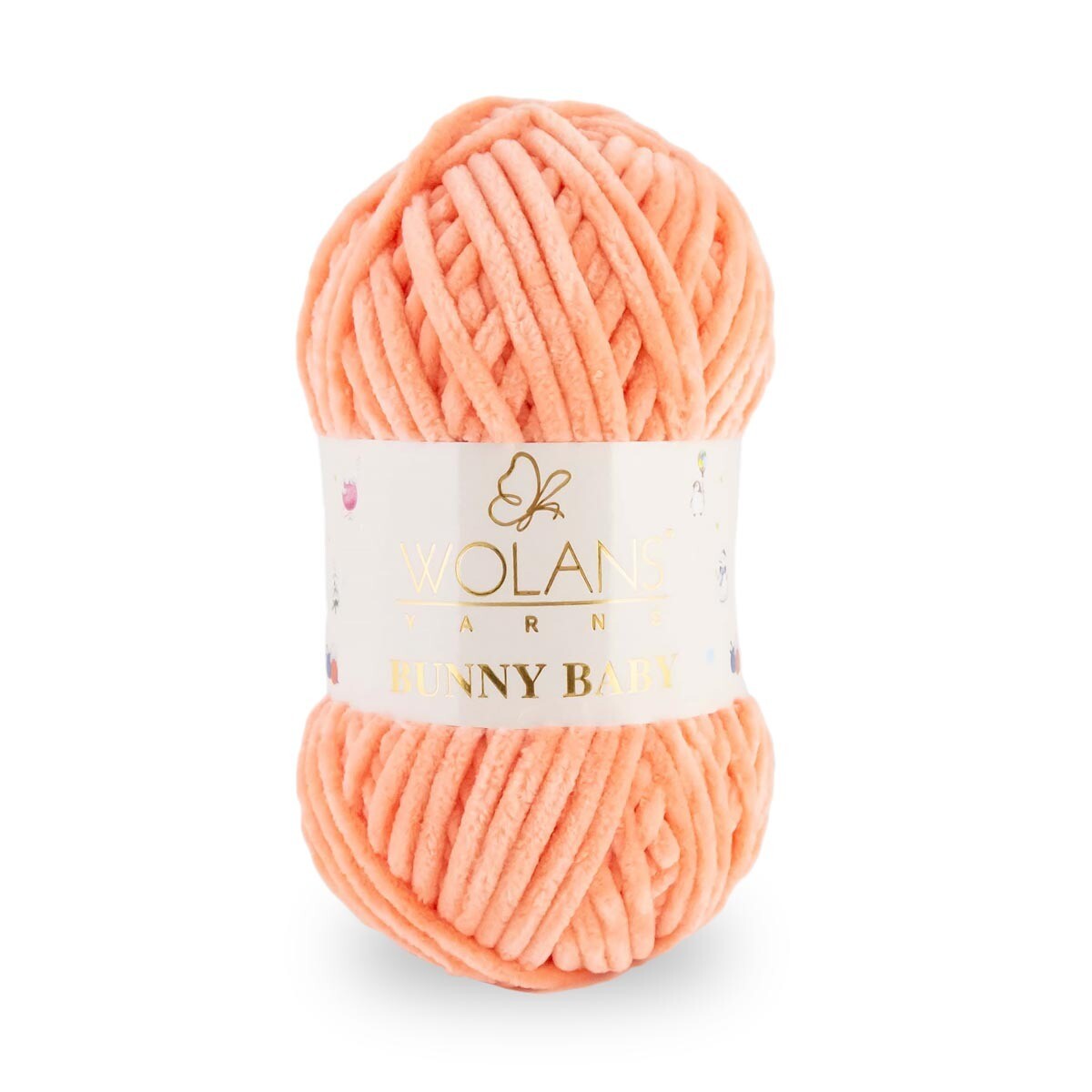 Tangerine (10065) - Wolans Bunny Baby 100g