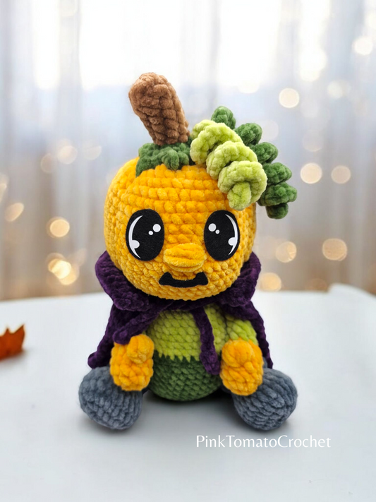 Mr Pumpkin - FREE CROCHET PATTERN