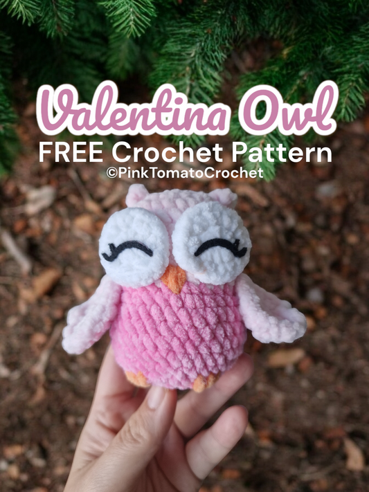 Valentina Owl - FREE CROCHET PATTERN