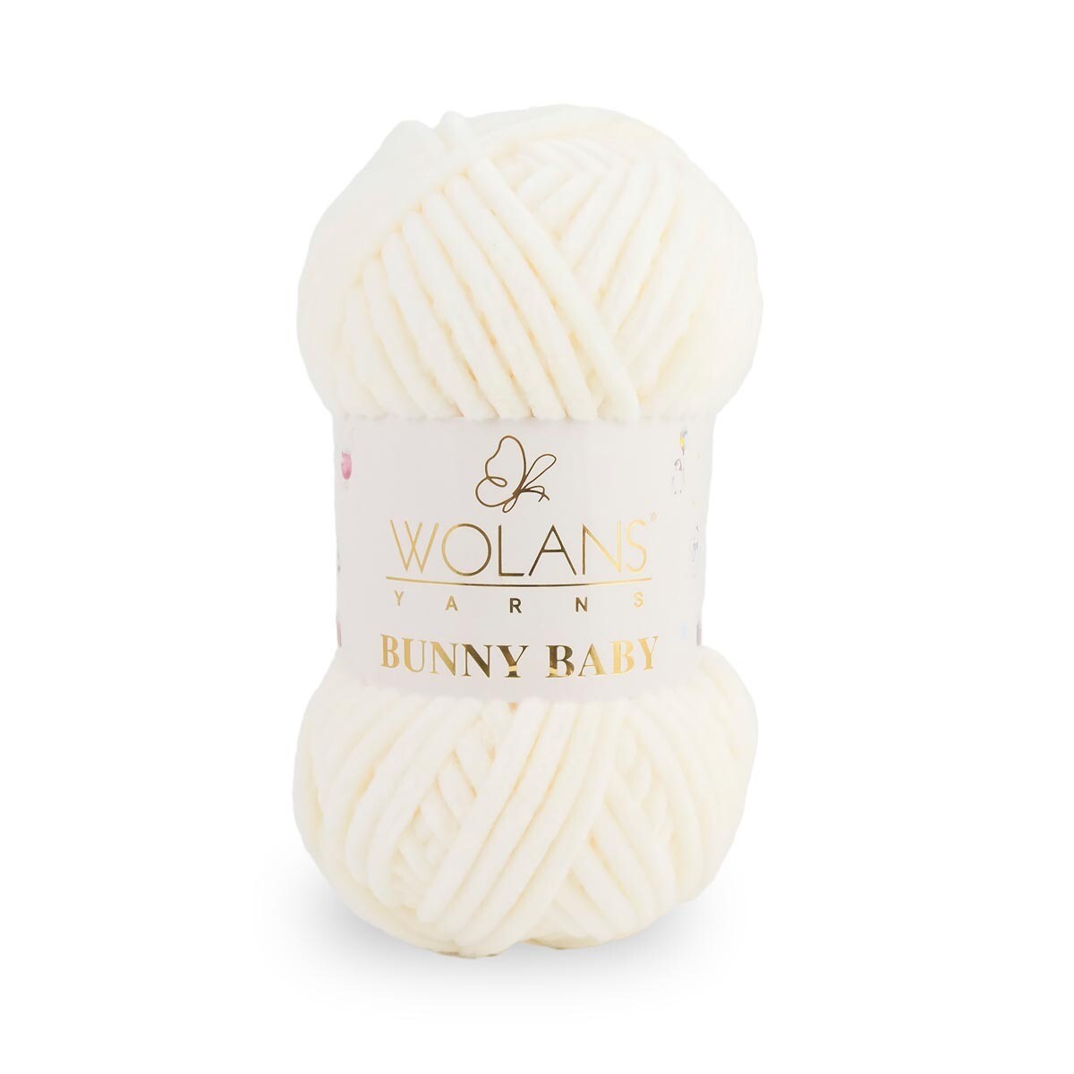 Cream (10002) - Wolans Bunny Baby 100g