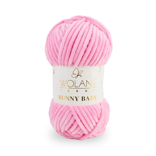 Dark Pink (10006) - Wolans Bunny Baby 100g