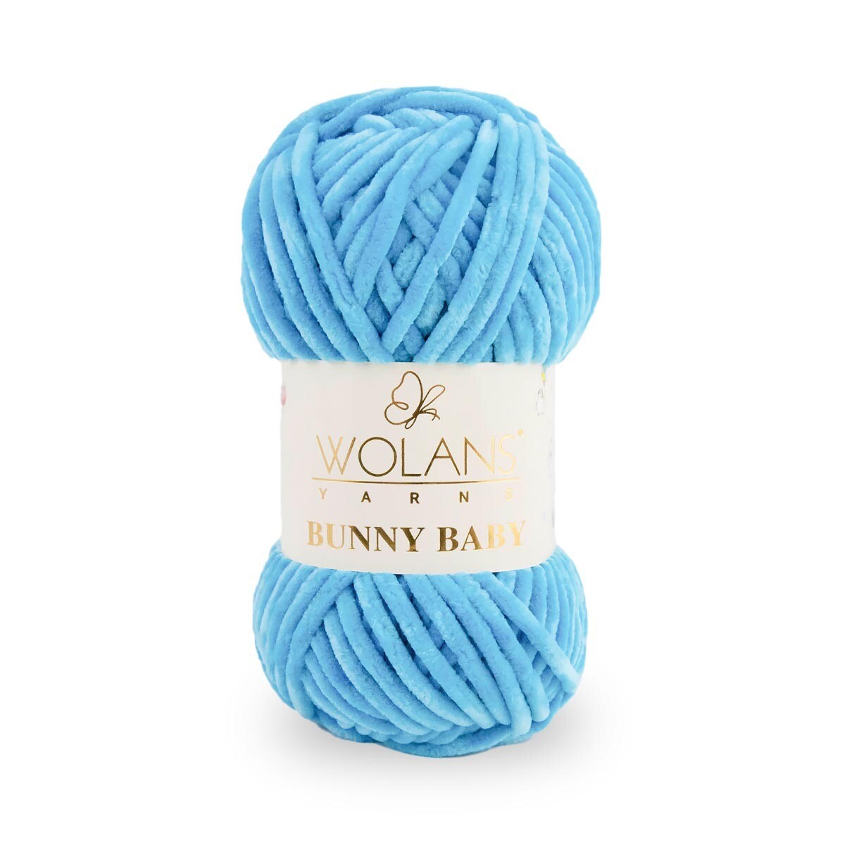 Blue (10012) - Wolans Bunny Baby 100g