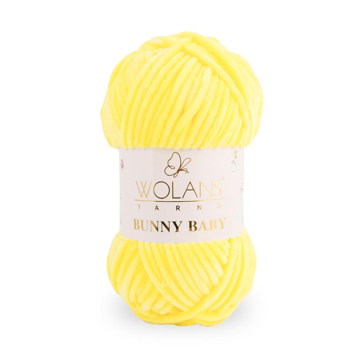 Yellow (10014) - Wolans Bunny Baby 100g