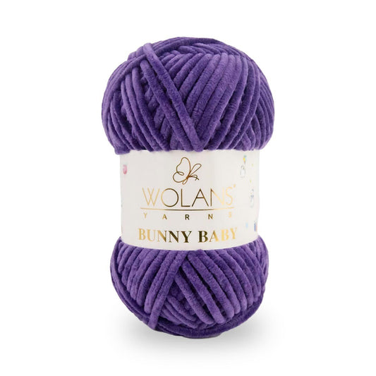 Purple (10016) - Wolans Bunny Baby 100g