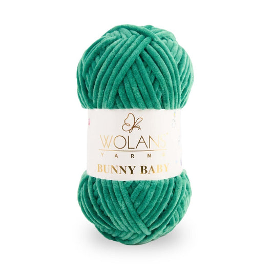 Green (10026) - Wolans Bunny Baby 100g