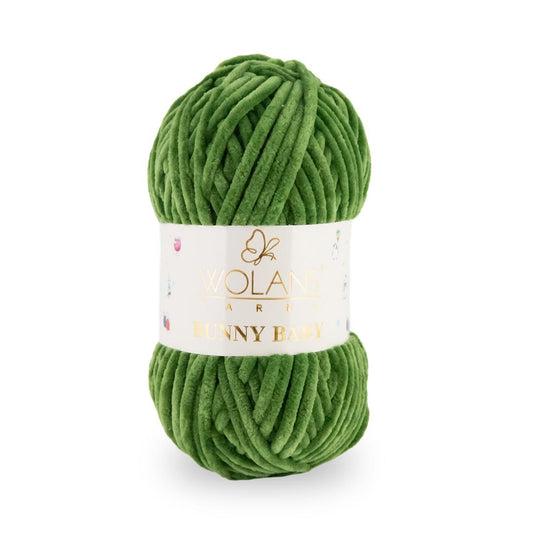 Dark Green (10032) - Wolans Bunny Baby 100g