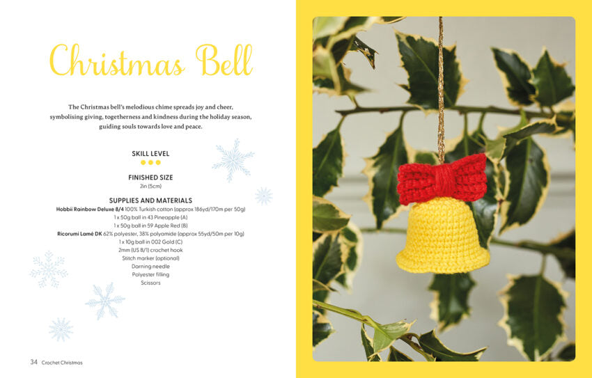 Crochet Christmas Book (UK terms)