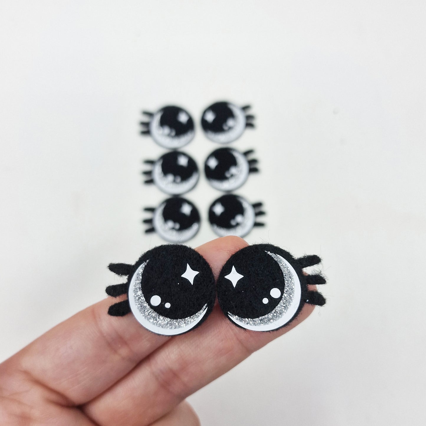 1.2" Kawaii Felt Eyes (5 pairs)