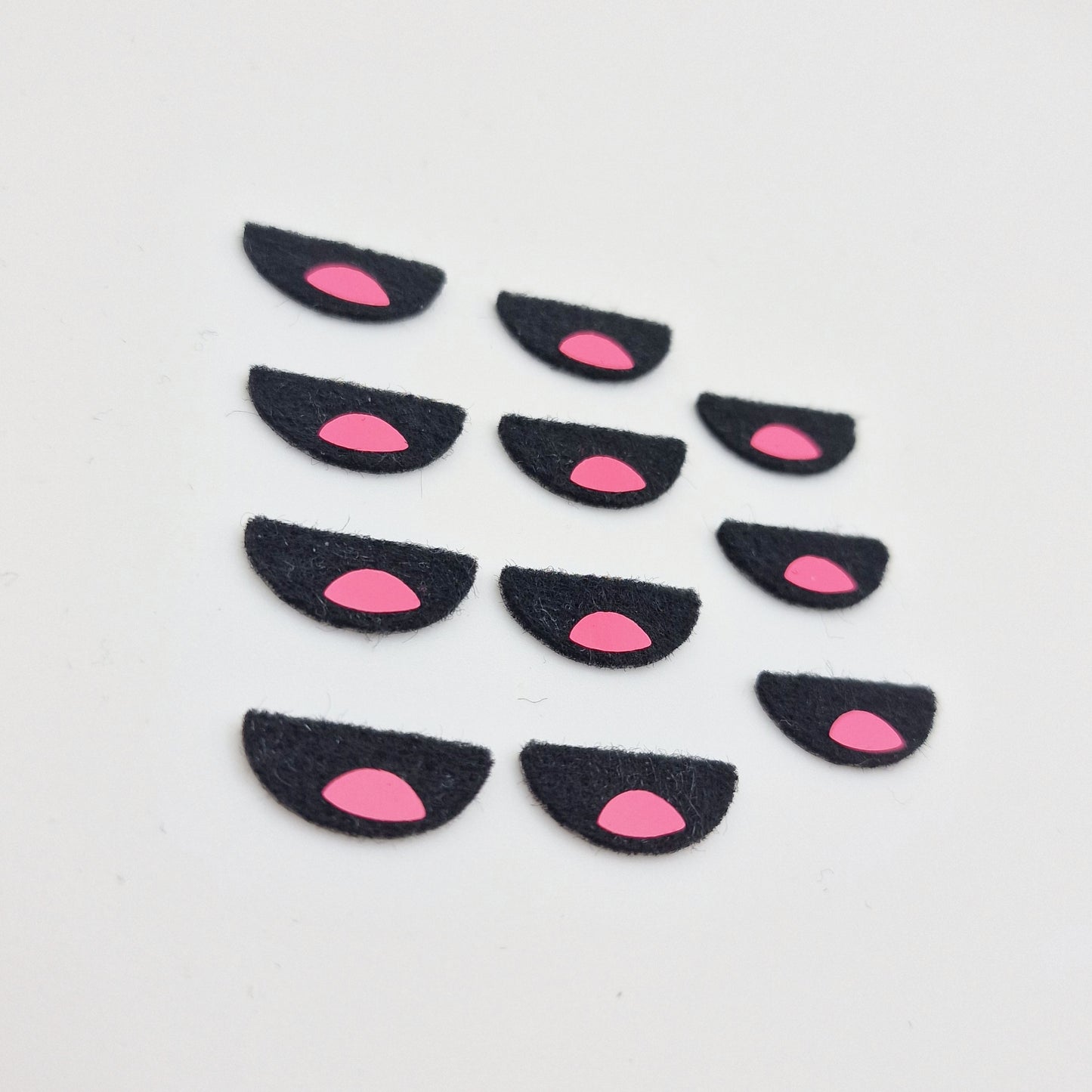 10-pack Felt Mouths