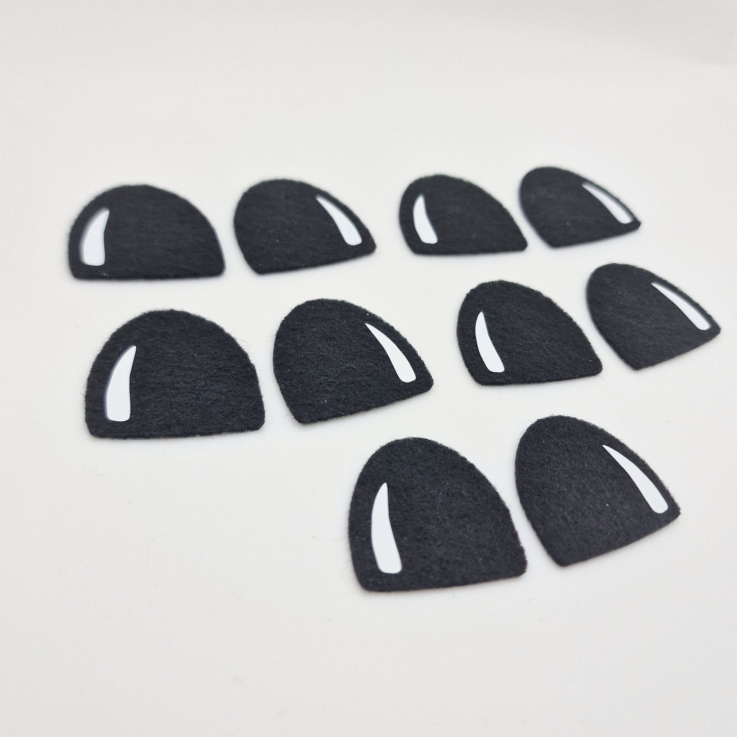 0.5" Kawaii Felt eyes (10 pairs)