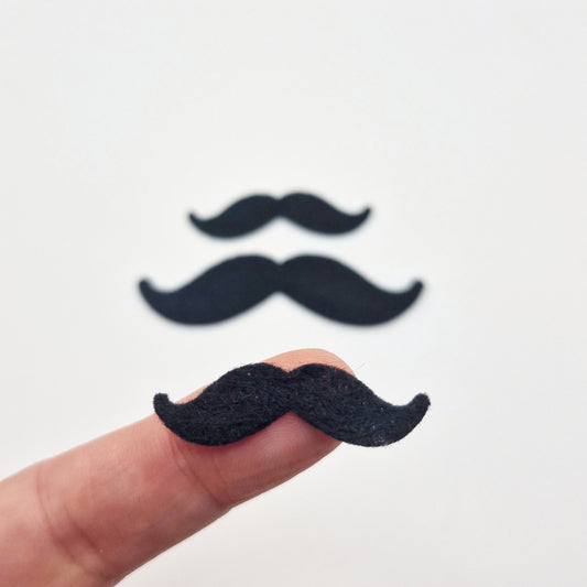 5-pack Felt Moustache