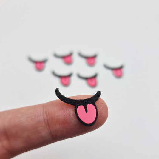 10-pack Felt Mouths