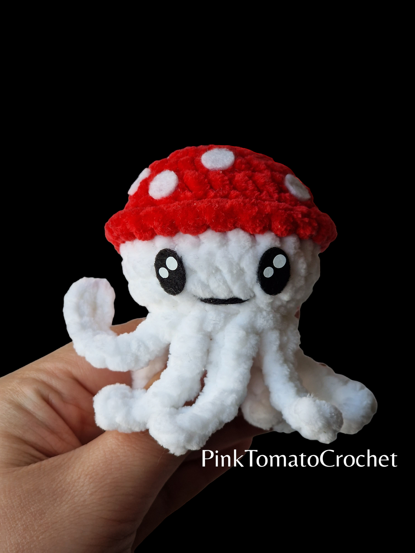 NO-SEW | Teeny-Weeny Toadstool Jelly | CROCHET PATTERN