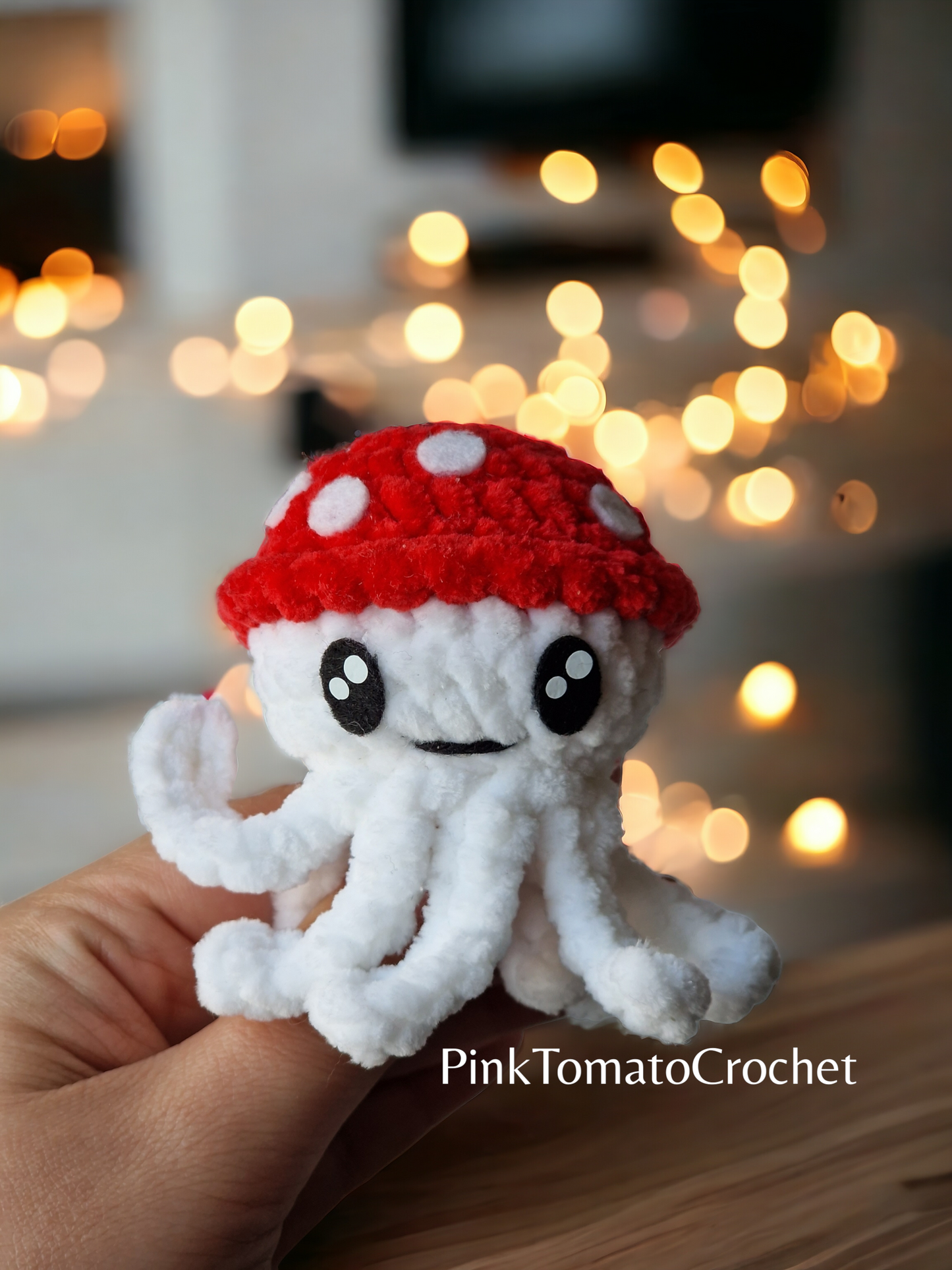 NO-SEW | Teeny-Weeny Toadstool Jelly | CROCHET PATTERN