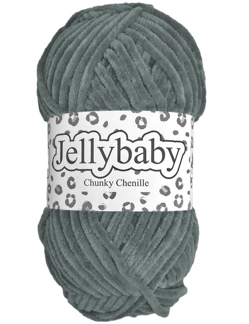 Smokey Grey 004 - Cygnet Jellybaby Chunky Chenille