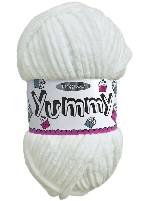 White 2209 - King Cole Yummy Chunky 100g