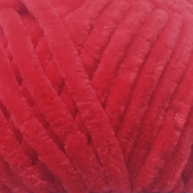 Cherry Red 003 - Cygnet Jellybaby Chunky Chenille