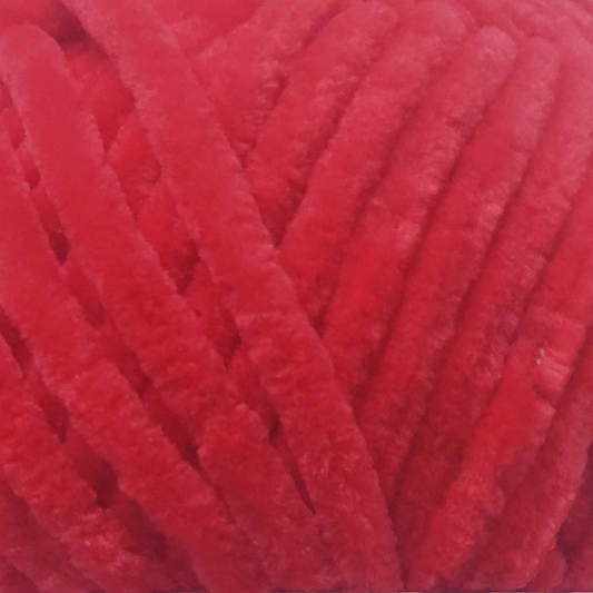 Cherry Red 003 - Cygnet Jellybaby Chunky Chenille