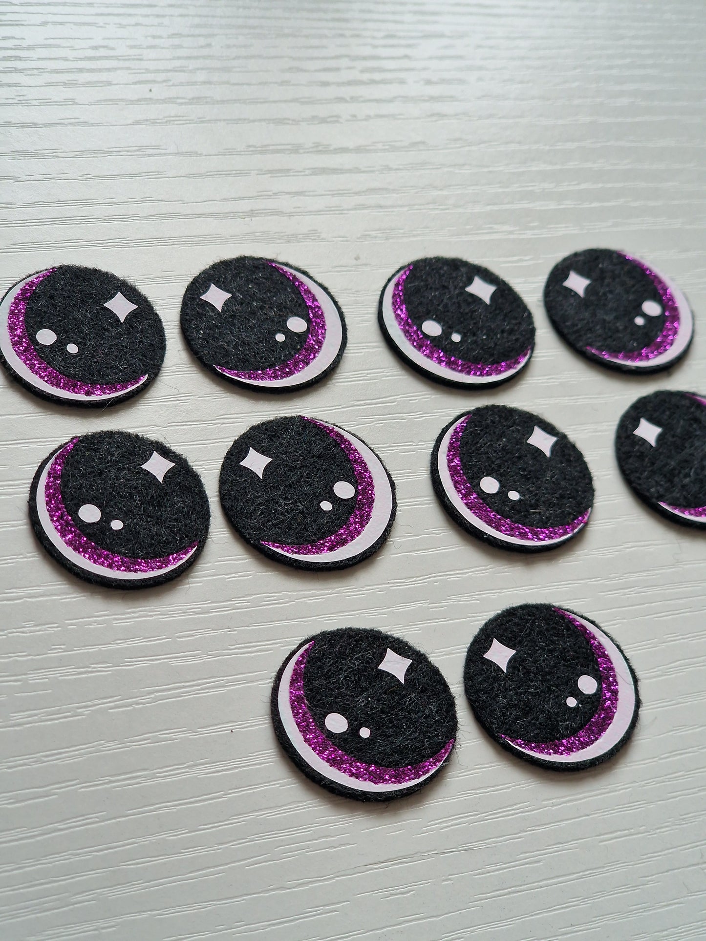 1" Kawaii Felt Eyes (5 pairs)
