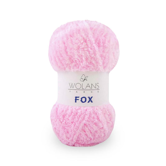 Light Pink (11004) - Wolans Yarns Fox 100g