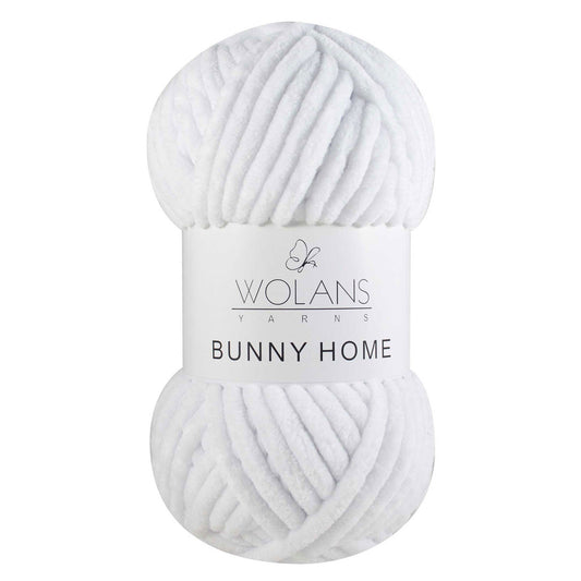 White (20001) - Wolans Bunny Jumbo Yarn 200g