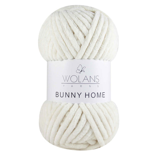 Cream (20002) - Wolans Bunny Jumbo Yarn 200g