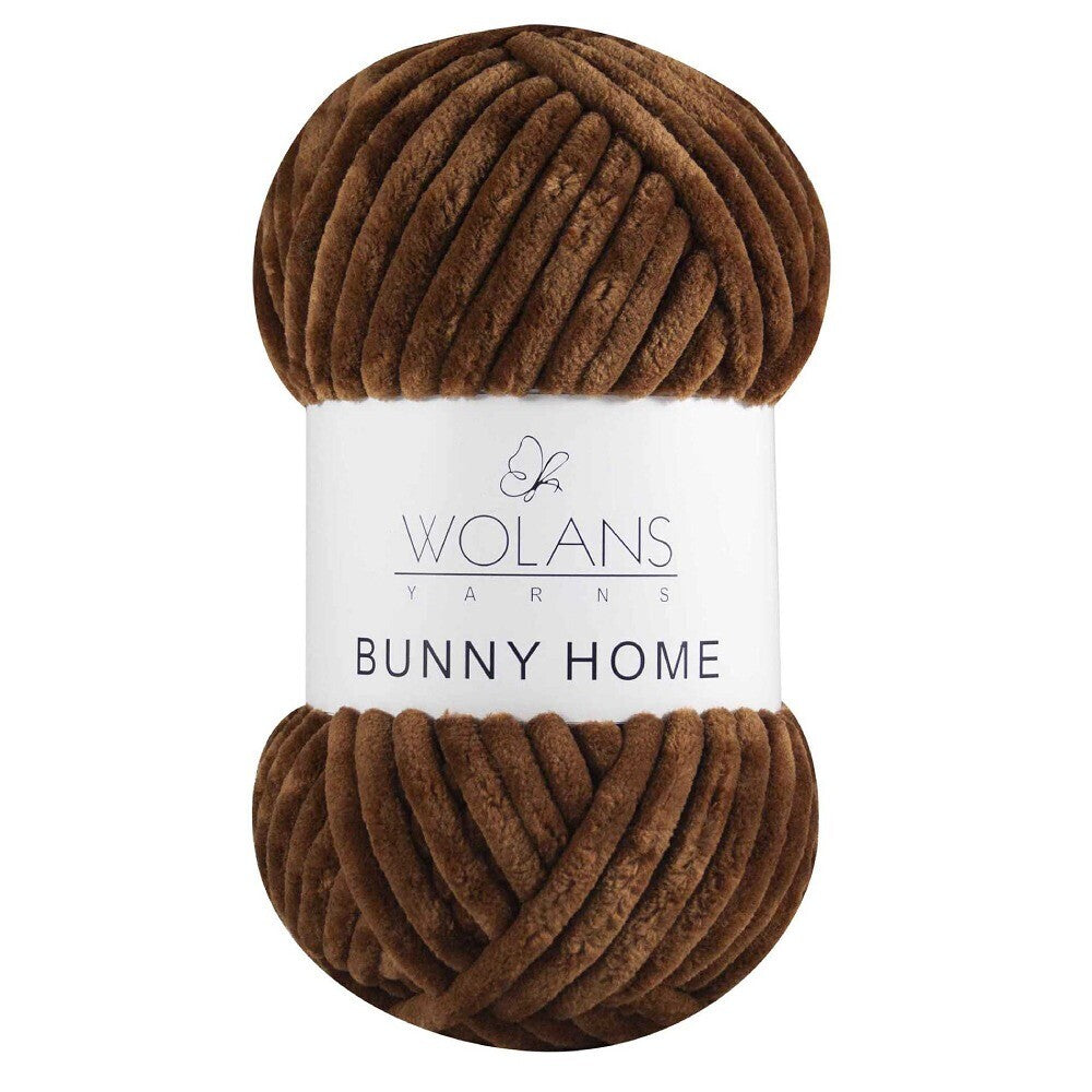 Brown (20019) - Wolans Bunny Jumbo Yarn 200g